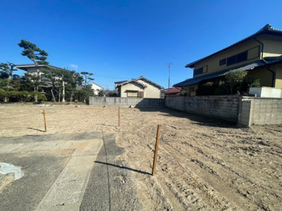【前面道路含む現地写真】 | プレイワークレジデンス【千原町1丁目/全５区画】Ⅰ号地・土地分譲・泉大津市千原町1丁目 | 前面道路含む現地写真です