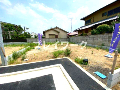 【前面道路含む現地写真】 | プレイワークレジデンス【千原町1丁目/全５区画】Ⅳ号地・土地分譲・泉大津市千原町1丁目 | 前面道路含む現地写真です
