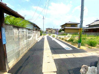 【前面道路含む現地写真】 | プレイワークレジデンス【千原町1丁目/全５区画】Ⅳ号地・土地分譲・泉大津市千原町1丁目 | 前面道路含む現地写真です