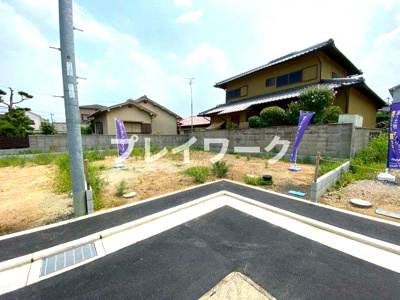 【前面道路含む現地写真】 | プレイワークレジデンス【千原町1丁目/全５区画】Ⅳ号地・土地分譲・泉大津市千原町1丁目 | 前面道路含む現地写真です