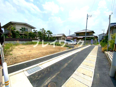 【前面道路含む現地写真】 | プレイワークレジデンス【千原町1丁目/全５区画】Ⅳ号地・土地分譲・泉大津市千原町1丁目 | 前面道路含む現地写真です