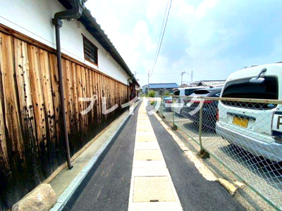 【前面道路含む現地写真】 | プレイワークレジデンス【千原町1丁目/全５区画】Ⅳ号地・土地分譲・泉大津市千原町1丁目 | 前面道路含む現地写真です