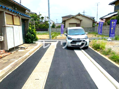 【前面道路含む現地写真】 | プレイワークレジデンス【千原町1丁目/全５区画】Ⅳ号地・土地分譲・泉大津市千原町1丁目 | 前面道路含む現地写真です