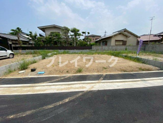 【前面道路含む現地写真】 | プレイワークレジデンス【千原町1丁目/全５区画】Ⅴ号地・土地分譲・泉大津市千原町1丁目 | 前面道路含む現地写真です