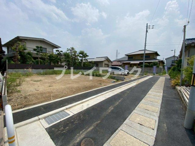 【前面道路含む現地写真】 | プレイワークレジデンス【千原町1丁目/全５区画】Ⅴ号地・土地分譲・泉大津市千原町1丁目 | 前面道路含む現地写真です