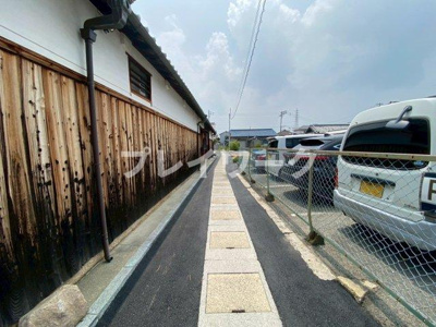 【前面道路含む現地写真】 | プレイワークレジデンス【千原町1丁目/全５区画】Ⅴ号地・土地分譲・泉大津市千原町1丁目 | 前面道路含む現地写真です