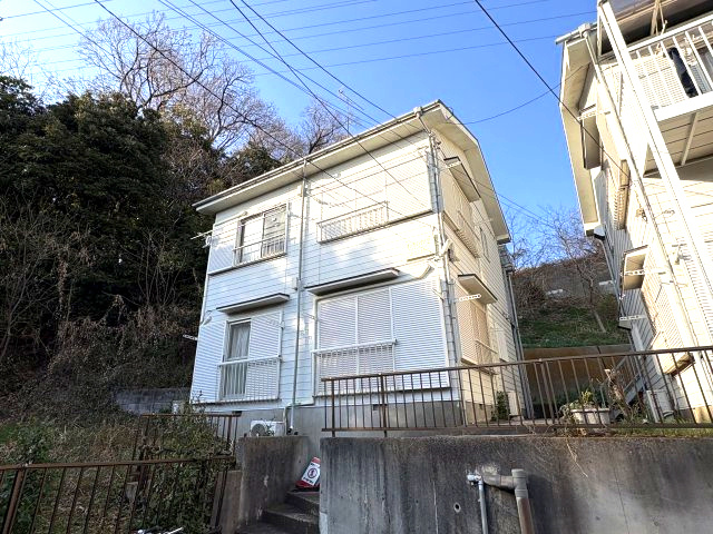 横浜市港北区仲手原２丁目のアパートの外観