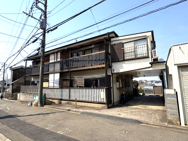 横浜市港北区篠原西町のアパートの外観