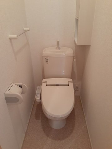 ＳＵＮ　ＦＬＯＷＥＲ　Ⅱのトイレ|シンプルで使いやすいトイレです