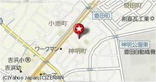 アンプルール リーブル 悠Ⅱ　　　刈谷市近郊の賃貸はクラスホームの地図