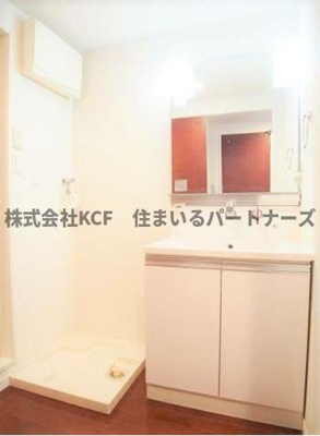 【洗面所】 | ルネッサンス21久留米六つ門 | スペースが確保できる洗面所です