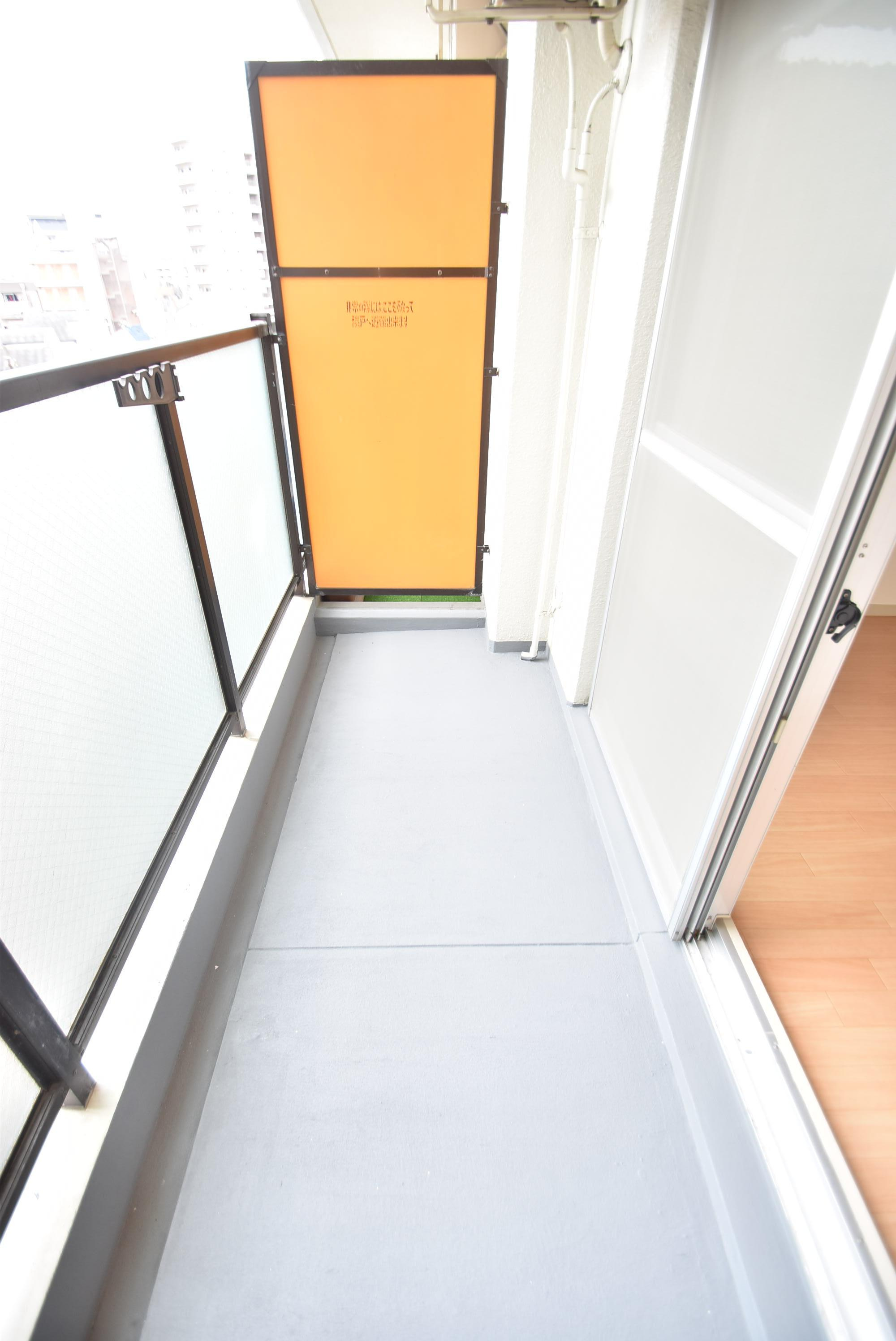 大阪市城東区蒲生２丁目の賃貸マンションのバルコニー