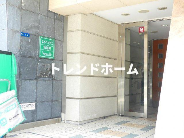 エイペックス松屋町ヴァンデュールのエントランス|選べる家電プランあり！！