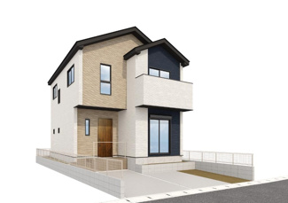 【外観】 | 越谷市東越谷10丁目　新築戸建て