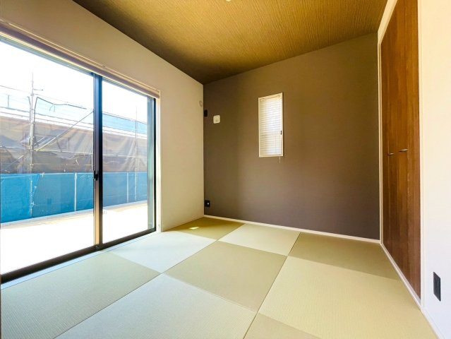 タマタウン　岐阜市上土居第６　全２区画分譲の和室|一室あると便利な和室は、ご来客時はもちろん、お子様のお昼寝や遊び場、寝室としてもご利用いただけます。