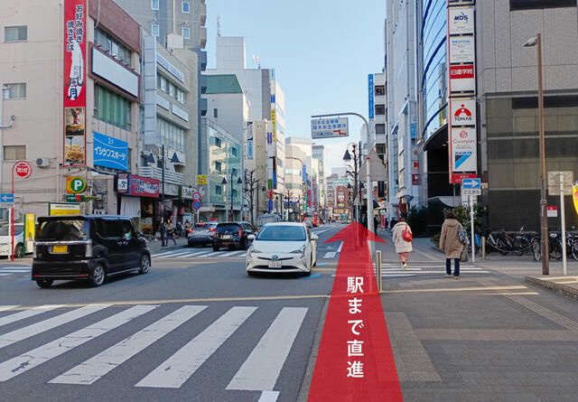 本厚木ケイビルの周辺