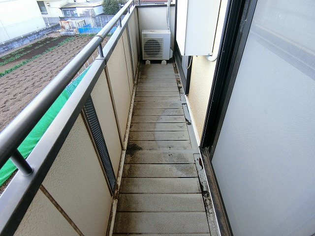 プリシアードⅡのバルコニー