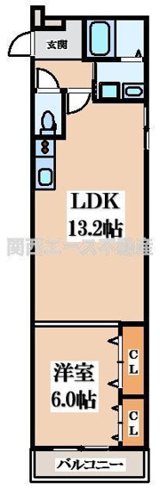 【間取り】 | ハルミール忍ケ丘