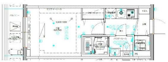 リヴシティ横濱蒔田弐番館の間取り