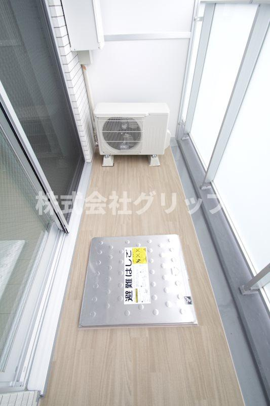 リヴシティ横濱蒔田弐番館のバルコニー