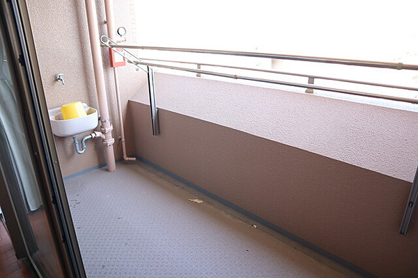 熊本市中央区南千反畑町の賃貸マンションのバルコニー