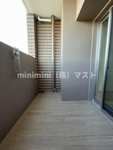 セイワパレス美章園駅前のバルコニー