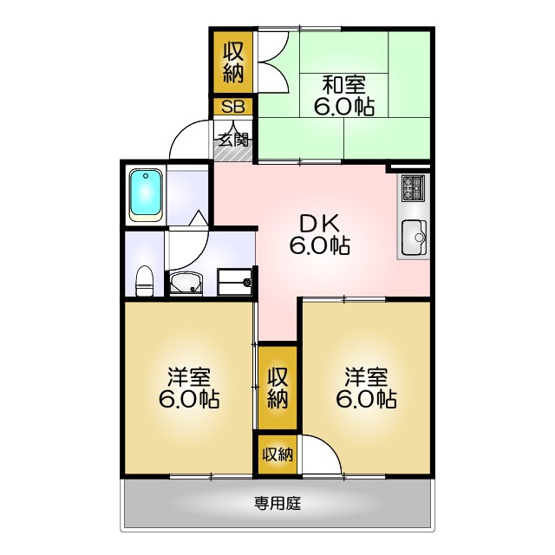 【間取り】 | セジュール東落合