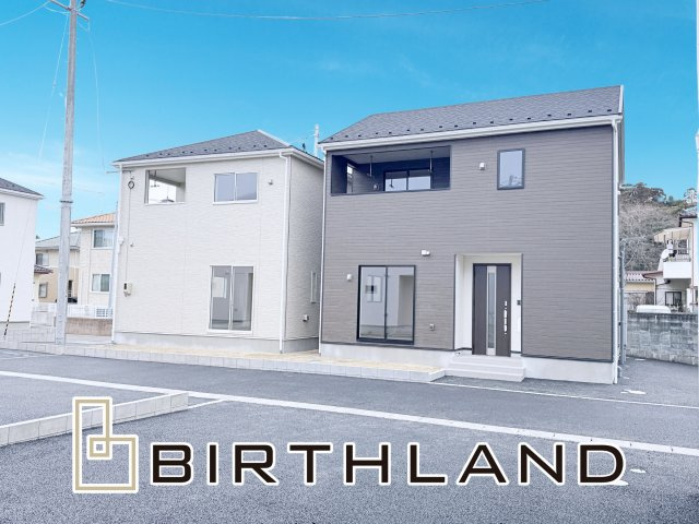 新築戸建・建売　いわき市四倉町第15　Cradle Gaeden　全9棟の外観|■1号棟　陽当たり良好です！