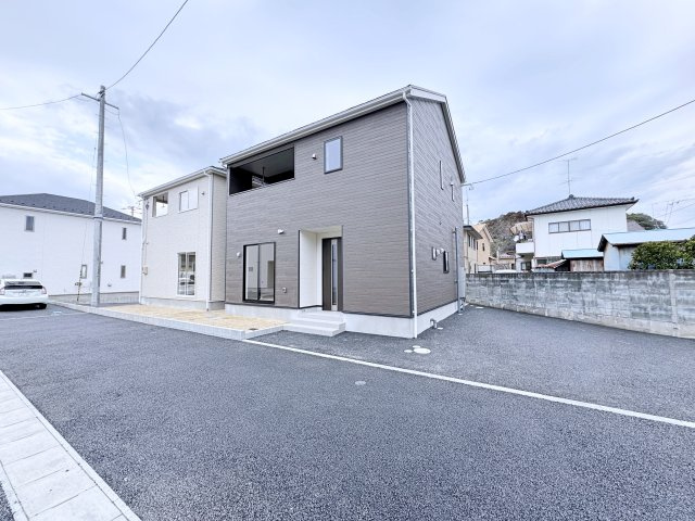 新築戸建・建売　いわき市四倉町第15　Cradle Gaeden　全9棟の外観|■東から撮影