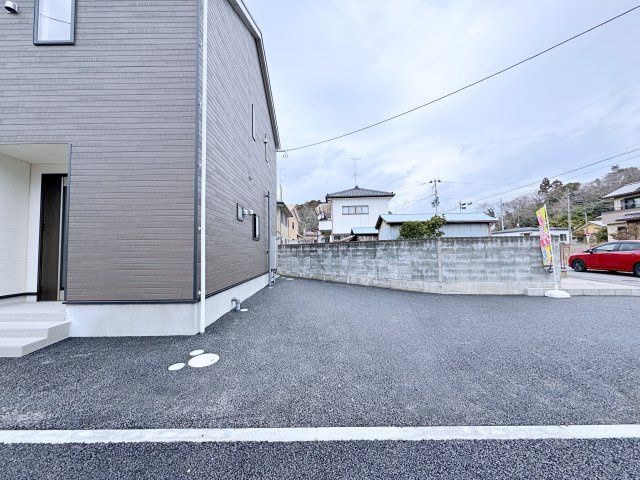 新築戸建・建売　いわき市四倉町第15　Cradle Gaeden　全9棟の外観|■北東から撮影