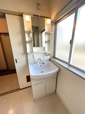 ドリームシティマンションの洗面所