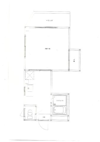 コーポ鵜川の間取り