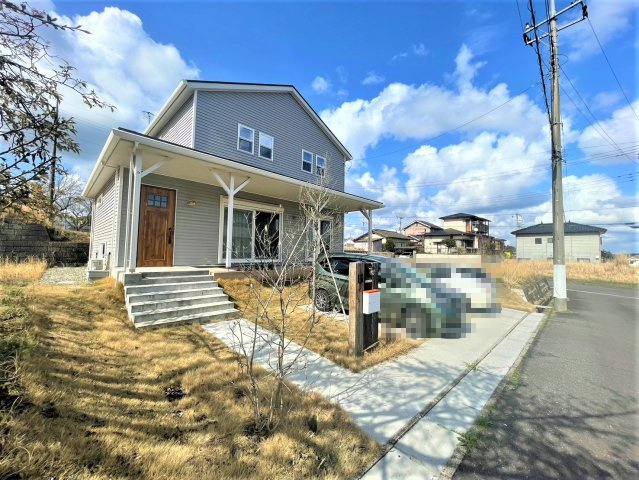石岡市柿沼注文住宅の外観