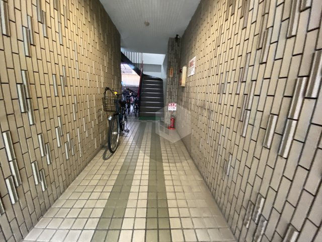 富士マンションのロビー