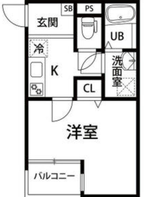 ノイヴェル長瀬の間取り