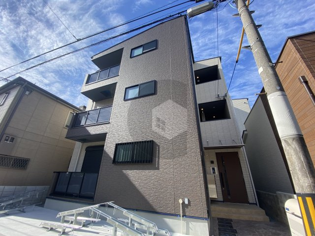 東大阪市花園西町１丁目のハイツの外観
