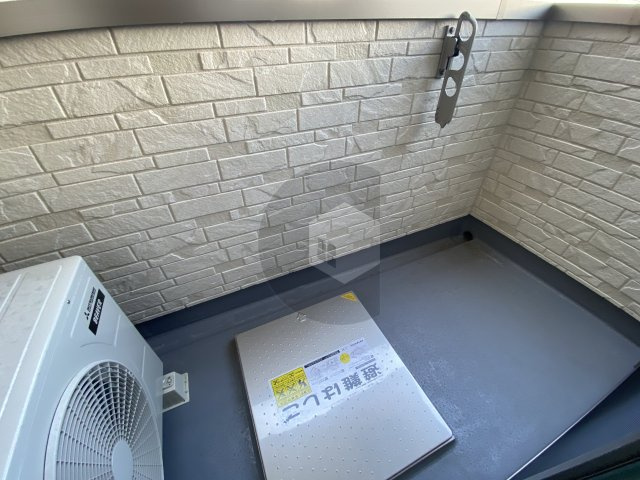 Muses花園本町のバルコニー