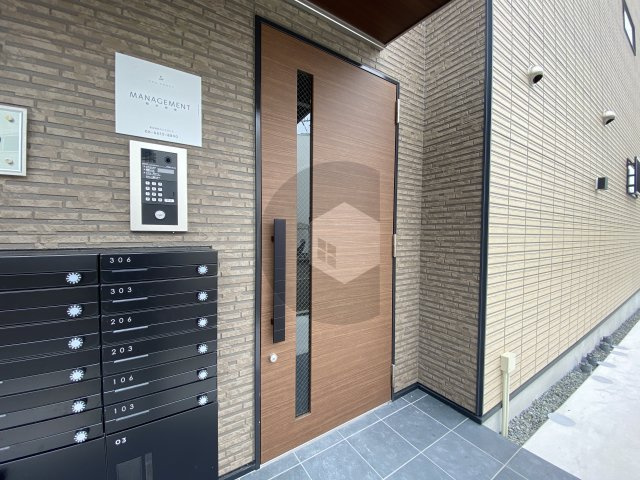 パークサイド弥刀のエントランス