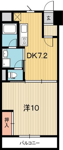 アスターハウス旭の間取り