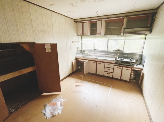 白河市道場小路中古住宅のキッチン