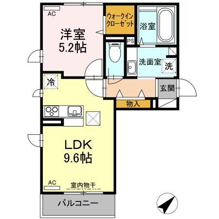 ホワイト ヒルの間取り
