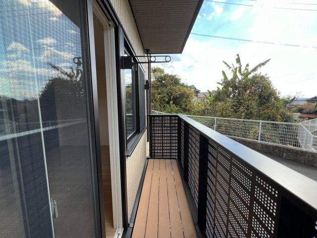 スバルホームのバルコニー