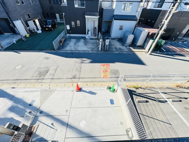 市川市南大野１丁目新築戸建【大野小学校：3分】の展望|バルコニーより道路側眺望