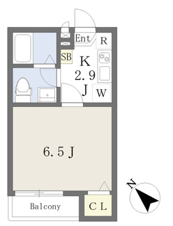 設備充実の１Ｋ角部屋♪