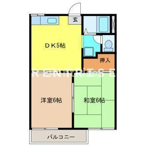 タウニー小杁の間取り