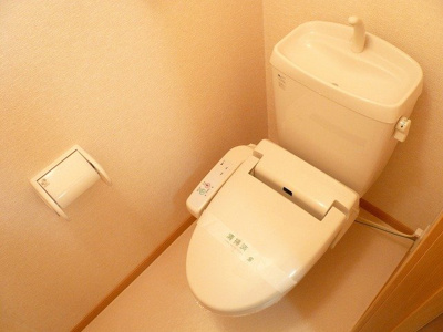 【トイレ】 | リオ・ラド・パティオ　Ａ | 落ち着いた色調のトイレです