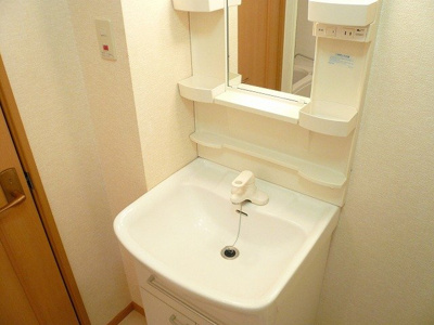 【洗面所】 | リオ・ラド・パティオ　Ａ | スペースが確保できる洗面所です