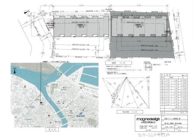 クレアージュ小中野Aの地図
