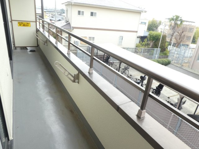 カワモヒルのバルコニー