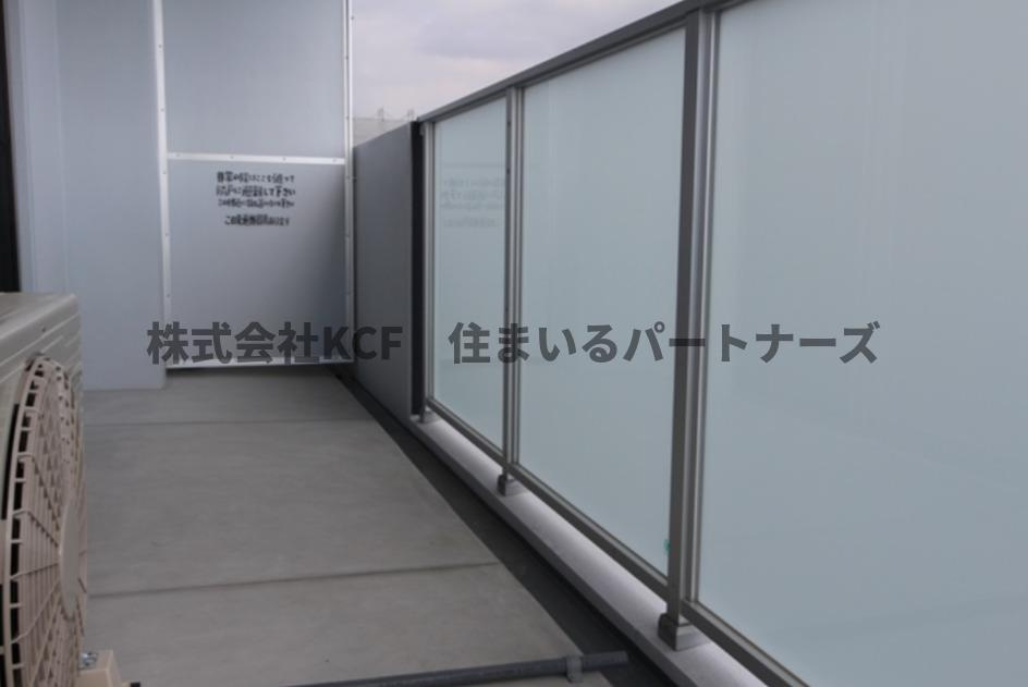 ウィリングネクストのバルコニー|外からの目が気にならないバルコニーで洗濯物が干せます